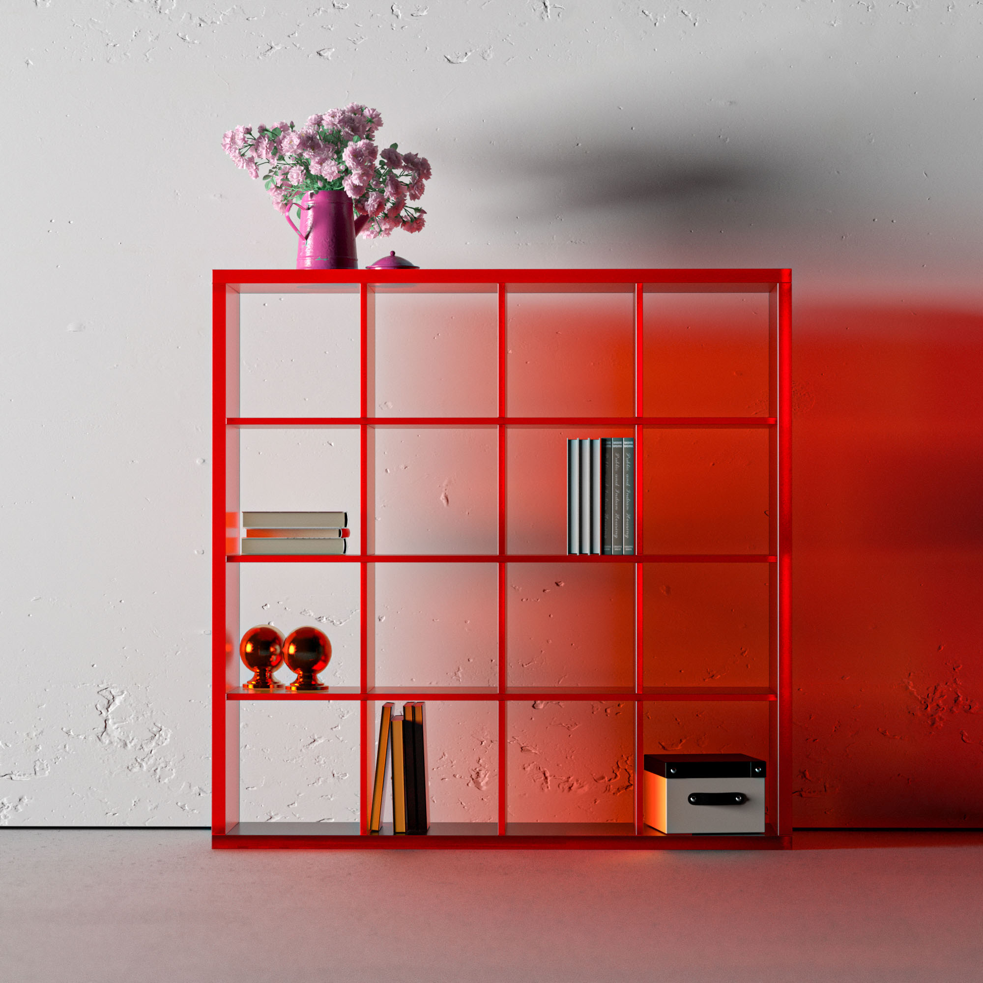 IKEA Kallax Orange Edition Alin Olariu